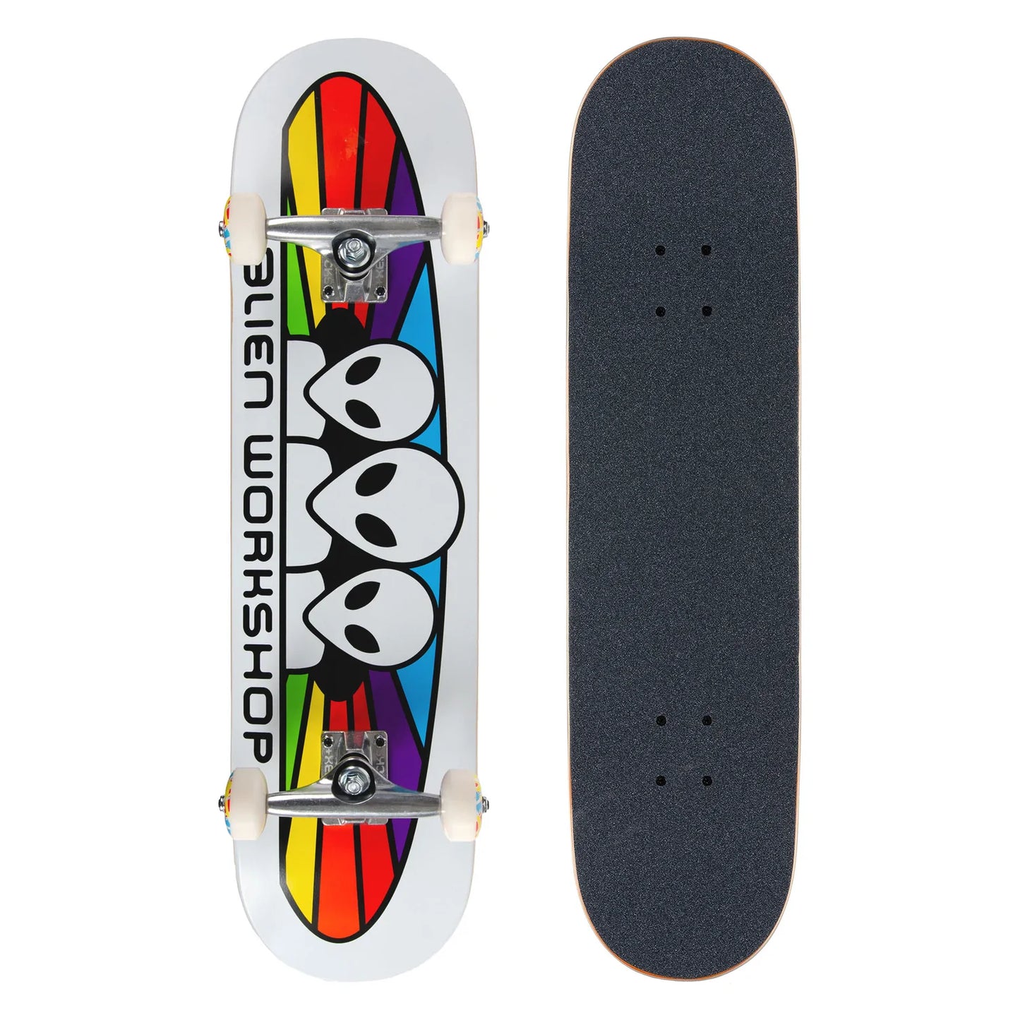 Alien Workshop Spectrum Skateboard Complete 7.75" - White