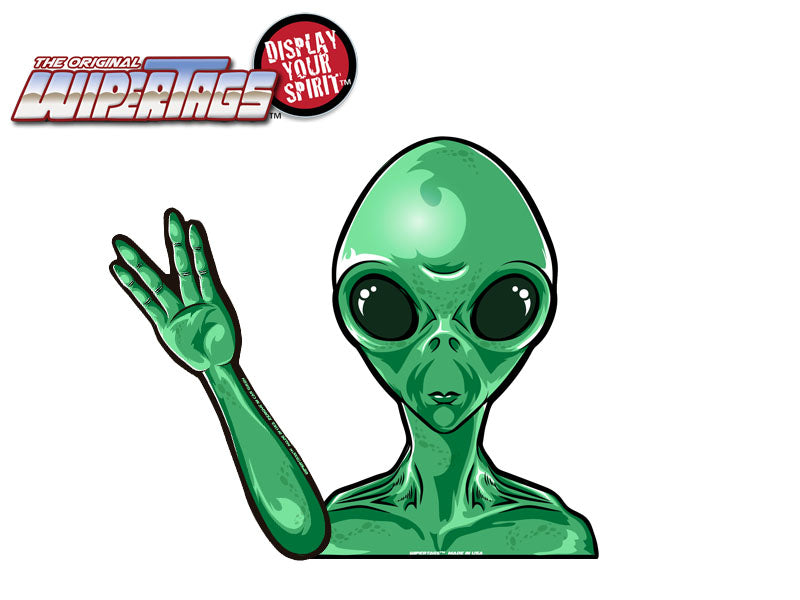 Alien Waving WiperTags