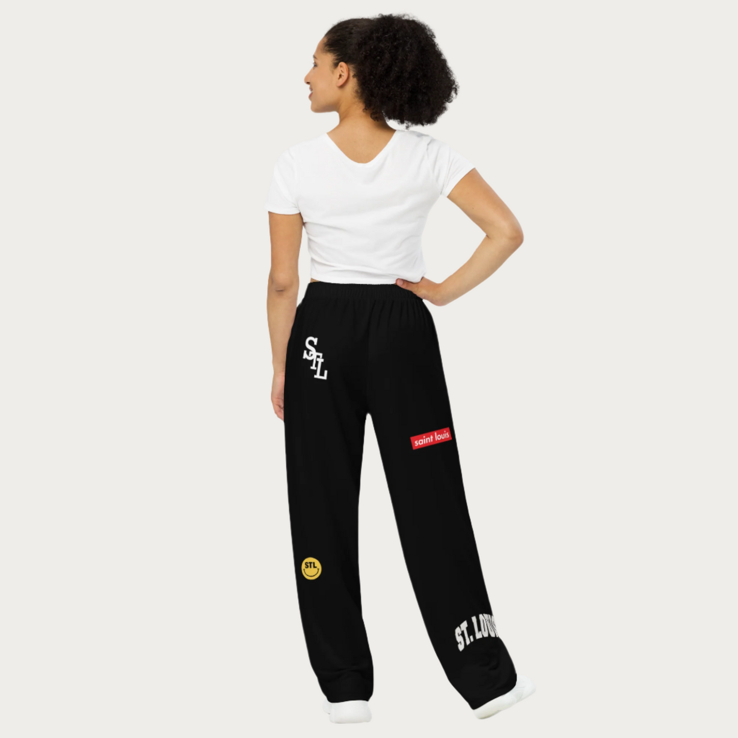 OG Logo’s All-over print unisex wide-leg pants