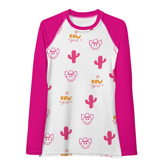 Neon Cowgirl Rash Guard