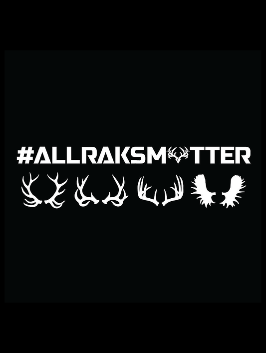 All Raks Matter ™ Decal (NO BOOBIES)