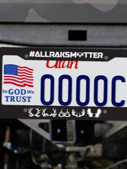 All Raks Matter ™ License Plate Frame