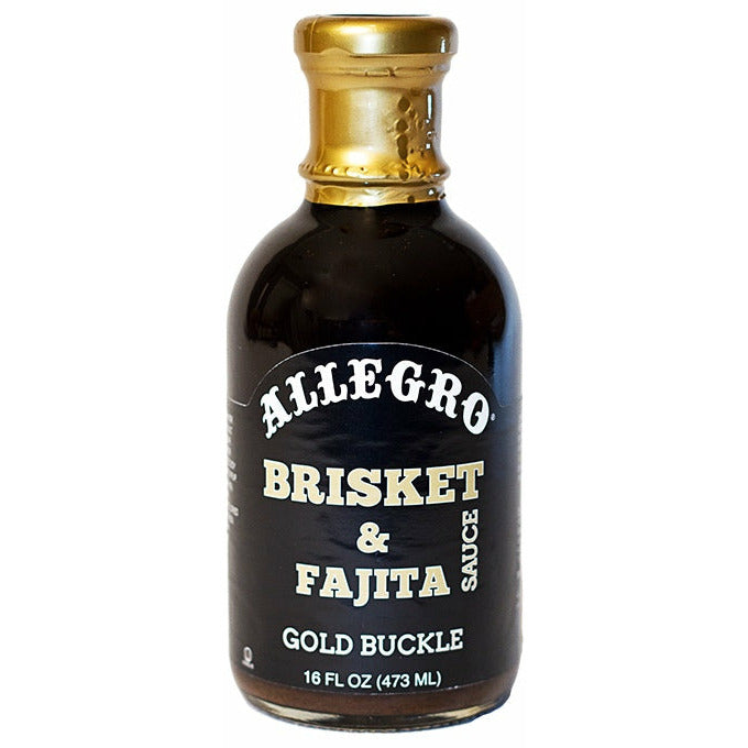 Allegro Gold Buckle Brisket & Fajita Sauce 16 oz.