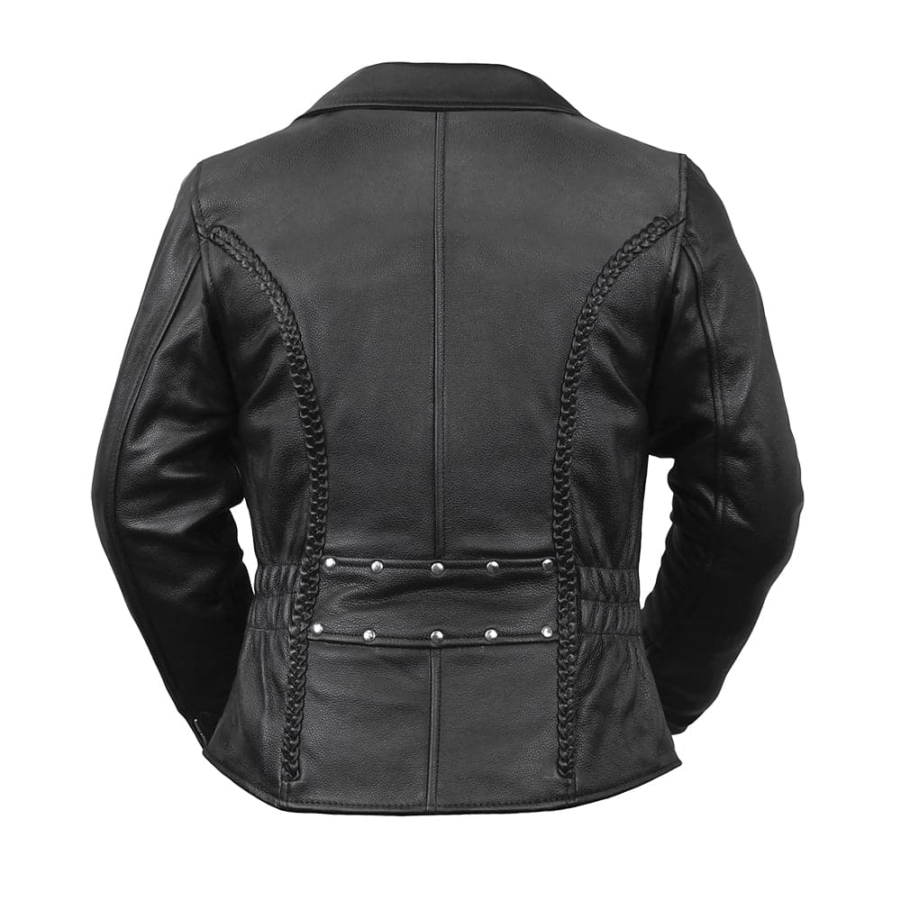 Allure Women's Motorcycle Leather Jacket