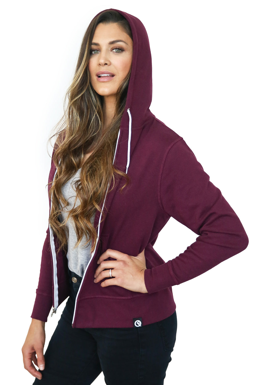 Hero Hoodie Lite (Burgundy)