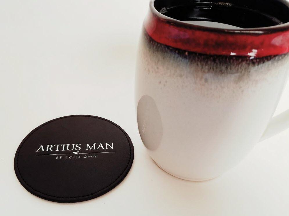 Artius Man "Be Your Own" Coasters 2 Pk