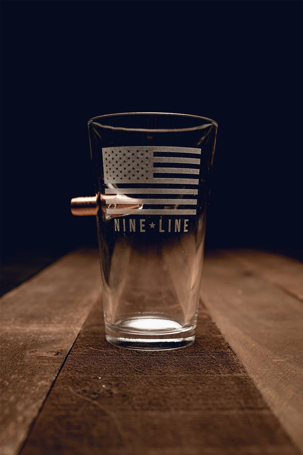 American Made .50cal Pint Glass - 51 Stars