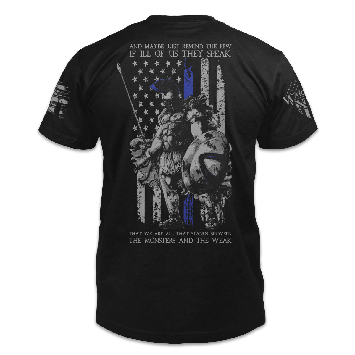 American Spartan - Thin Blue Line Edition