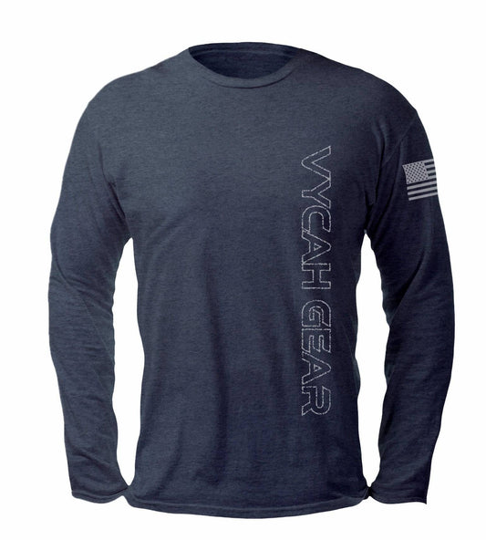 Vycah Freedom Tee - Heather Navy