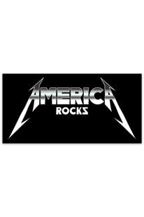 America Rocks sticker