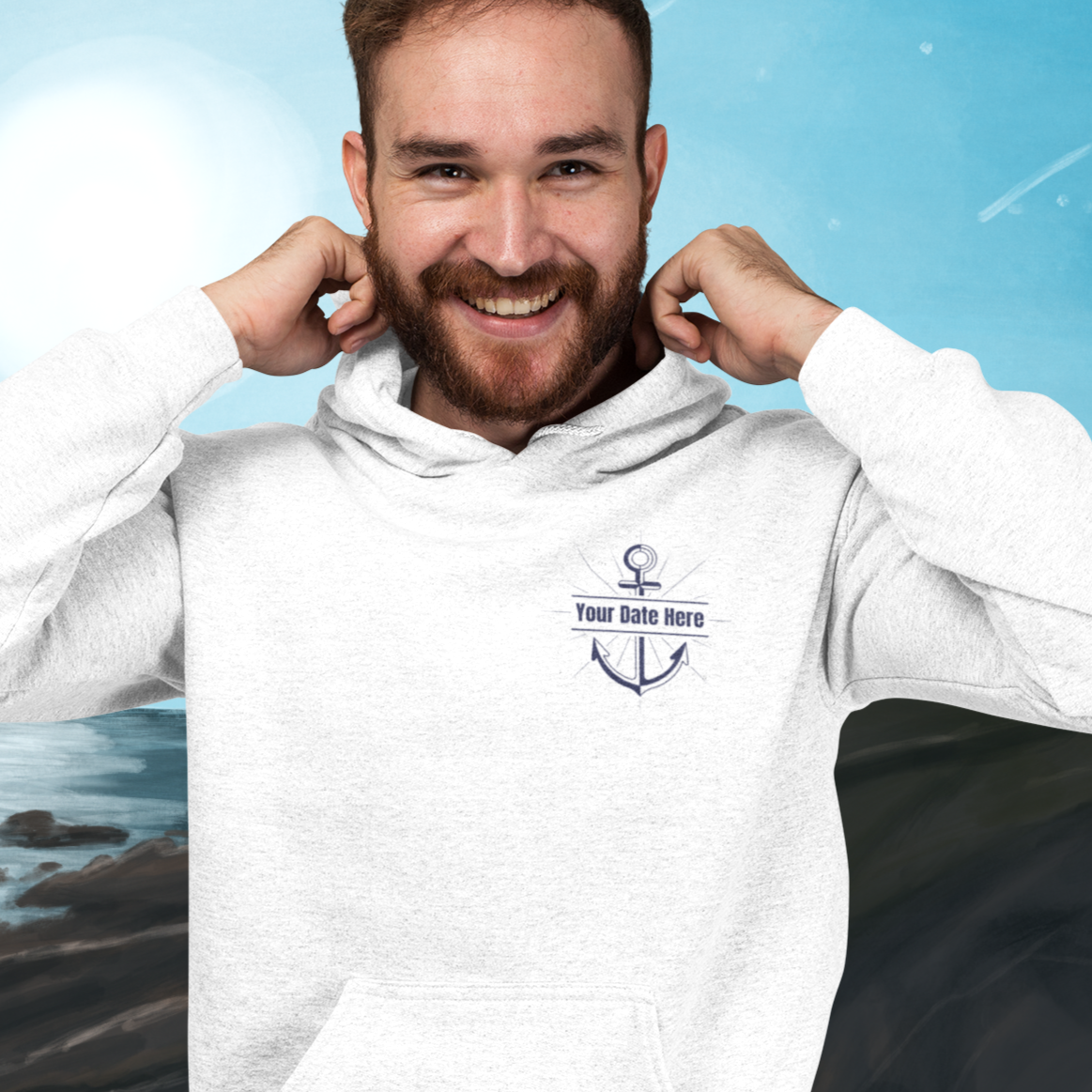 Custom Recovery Hoodie (Back Print) | Inspiring Sobriety |  Burn The Ships