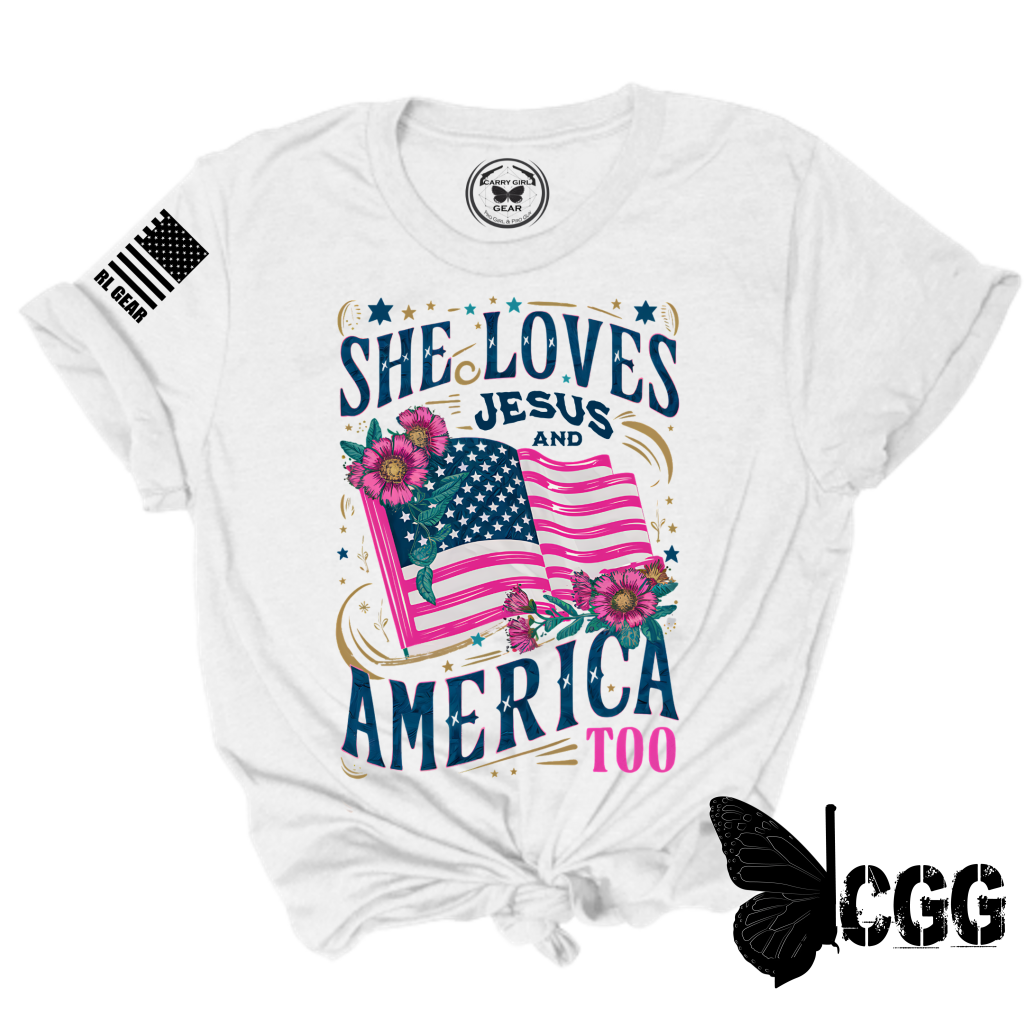 AND AMERICA TOO TEE