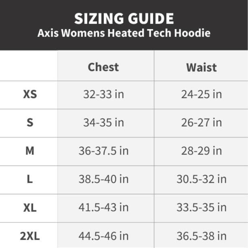 Apex Womens Heated Tech Hoodie