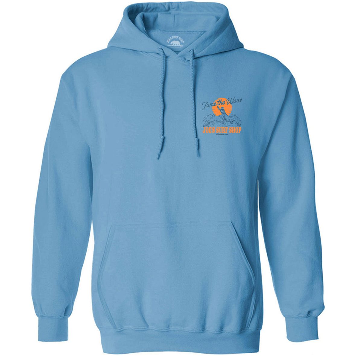 Joe's Surf Shop Diving Dolphins Pullover Surf Hoodie