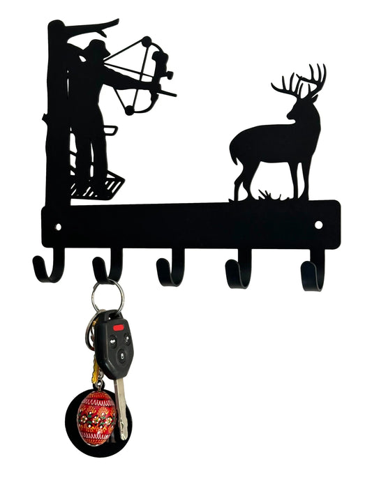 Buck Archery Key Hanger with 5 Hooks