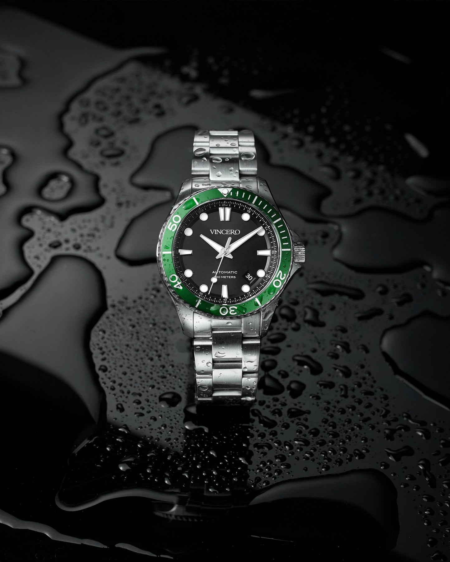 The Argo Automatic - Green/Silver