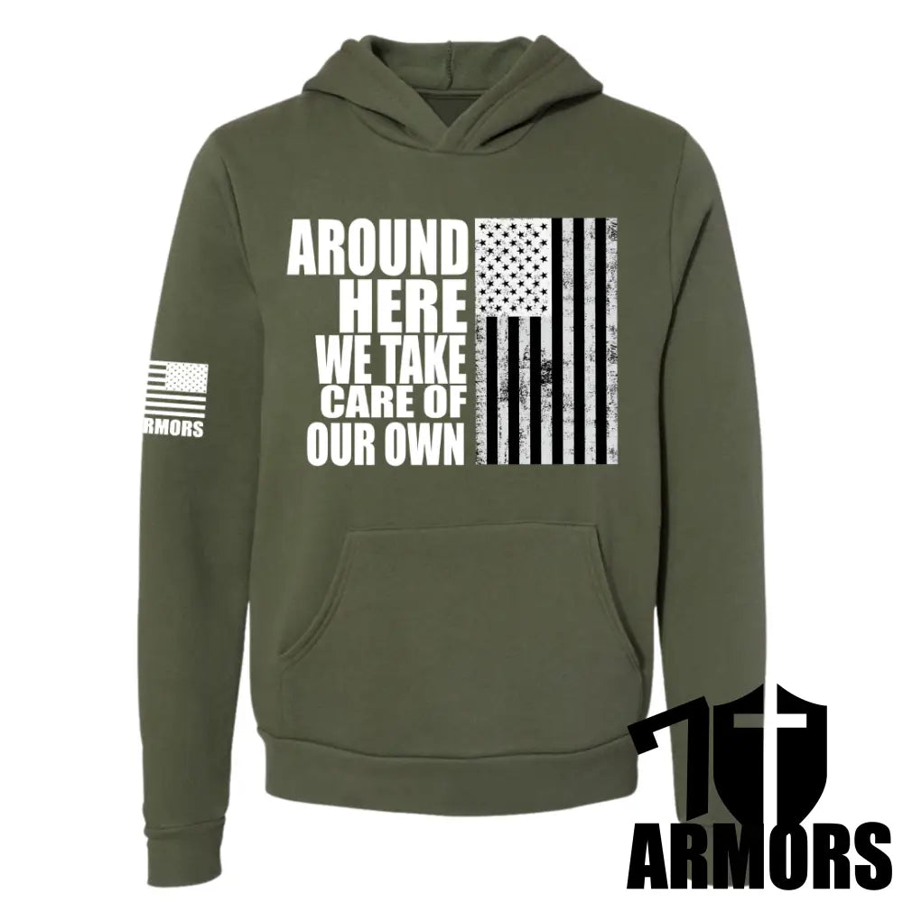 AROUND HERE HOODIE