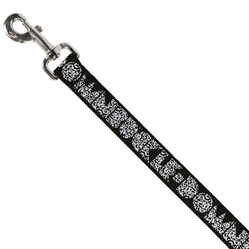 Dog Leash - BUCKLE-DOWN Shapes Black/Camo White/Black