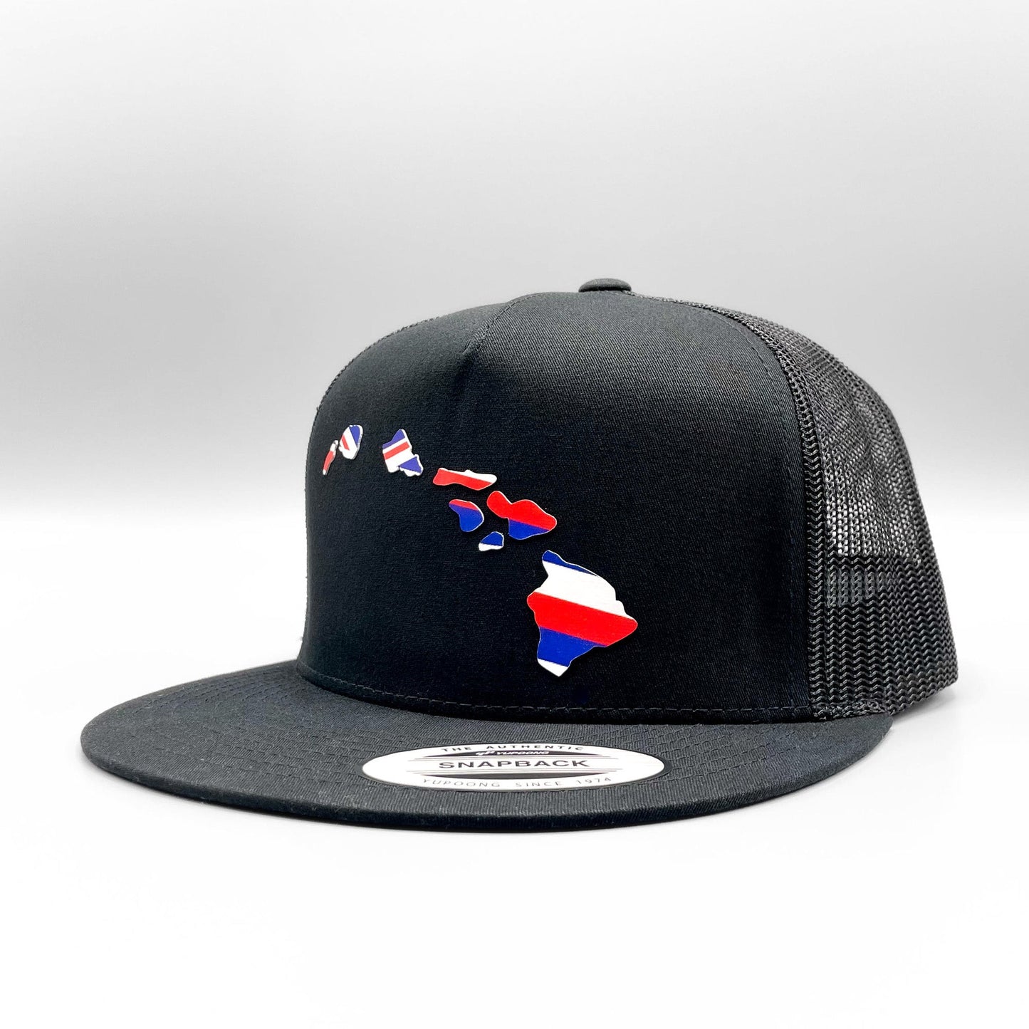 Hawaii State Flag Retro Trucker