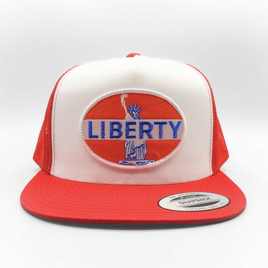 Statue of Liberty Patriotic Trucker Hat