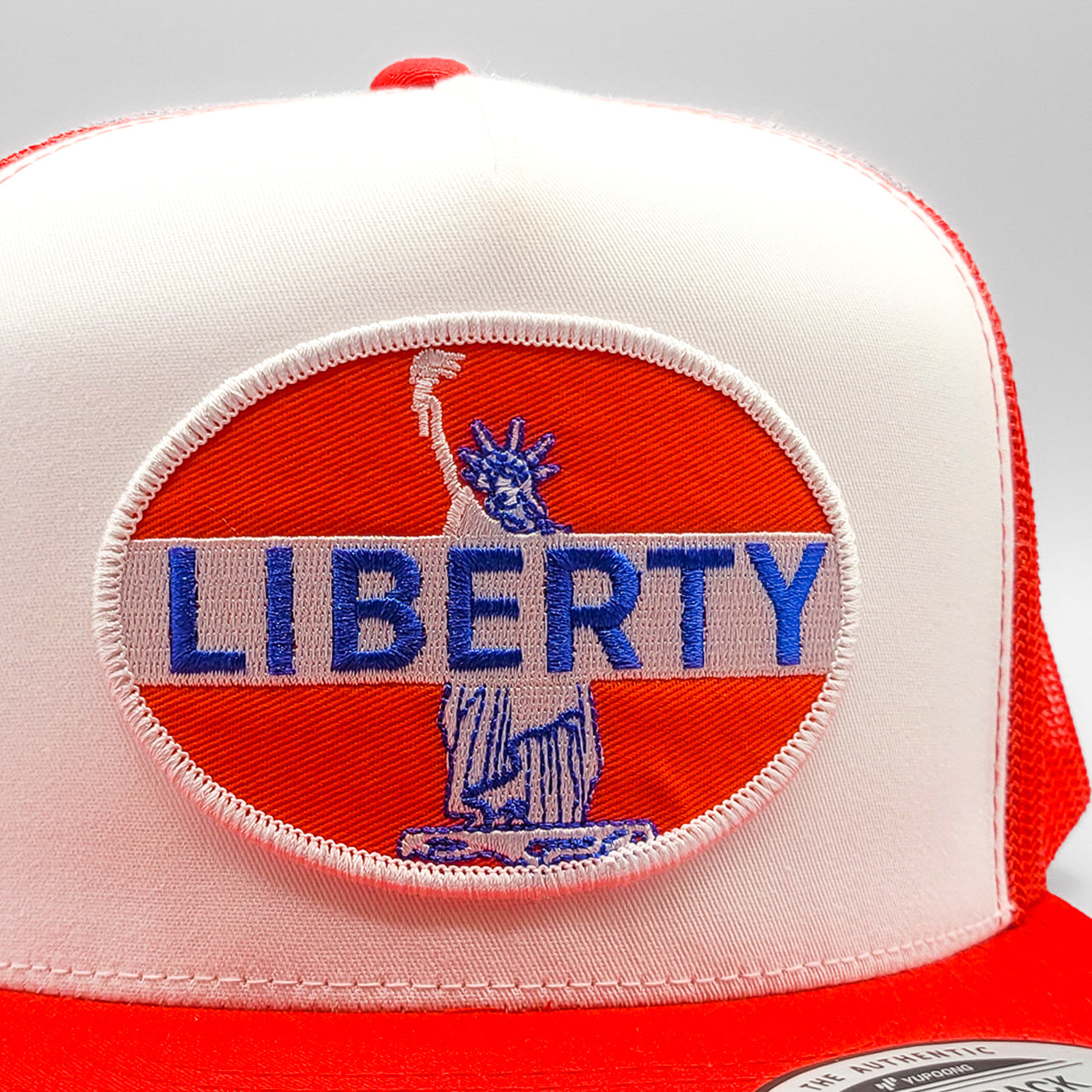 Statue of Liberty Patriotic Trucker Hat