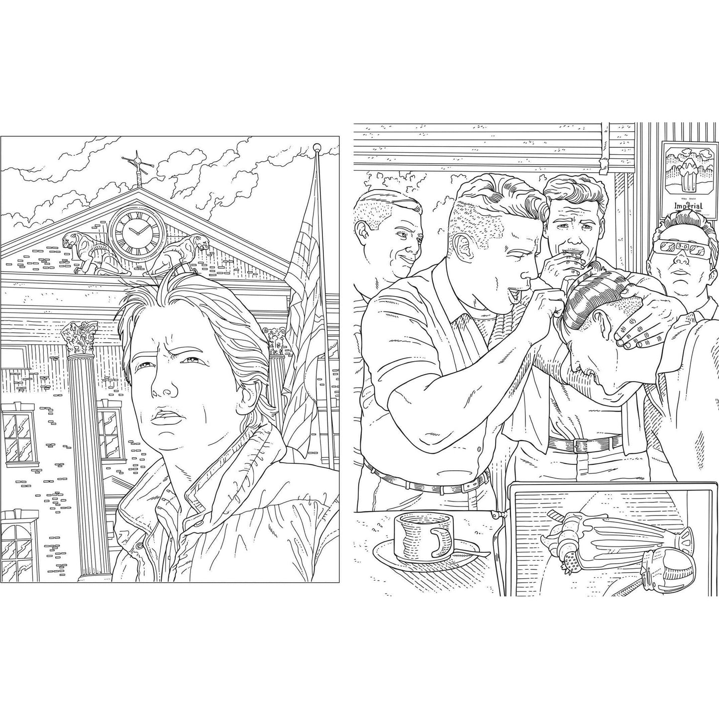 Back to the Future: The Official Coloring Book