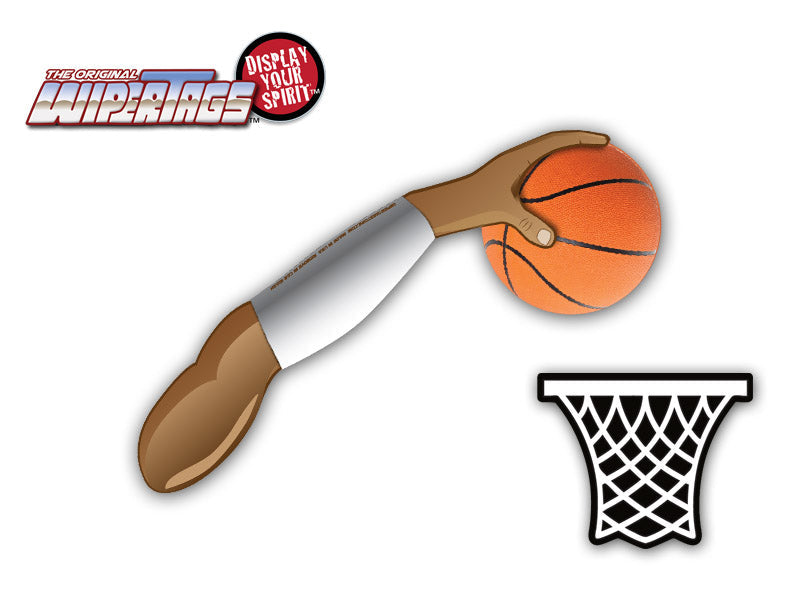 Slam Basketball Arm WiperTag with Net Decal