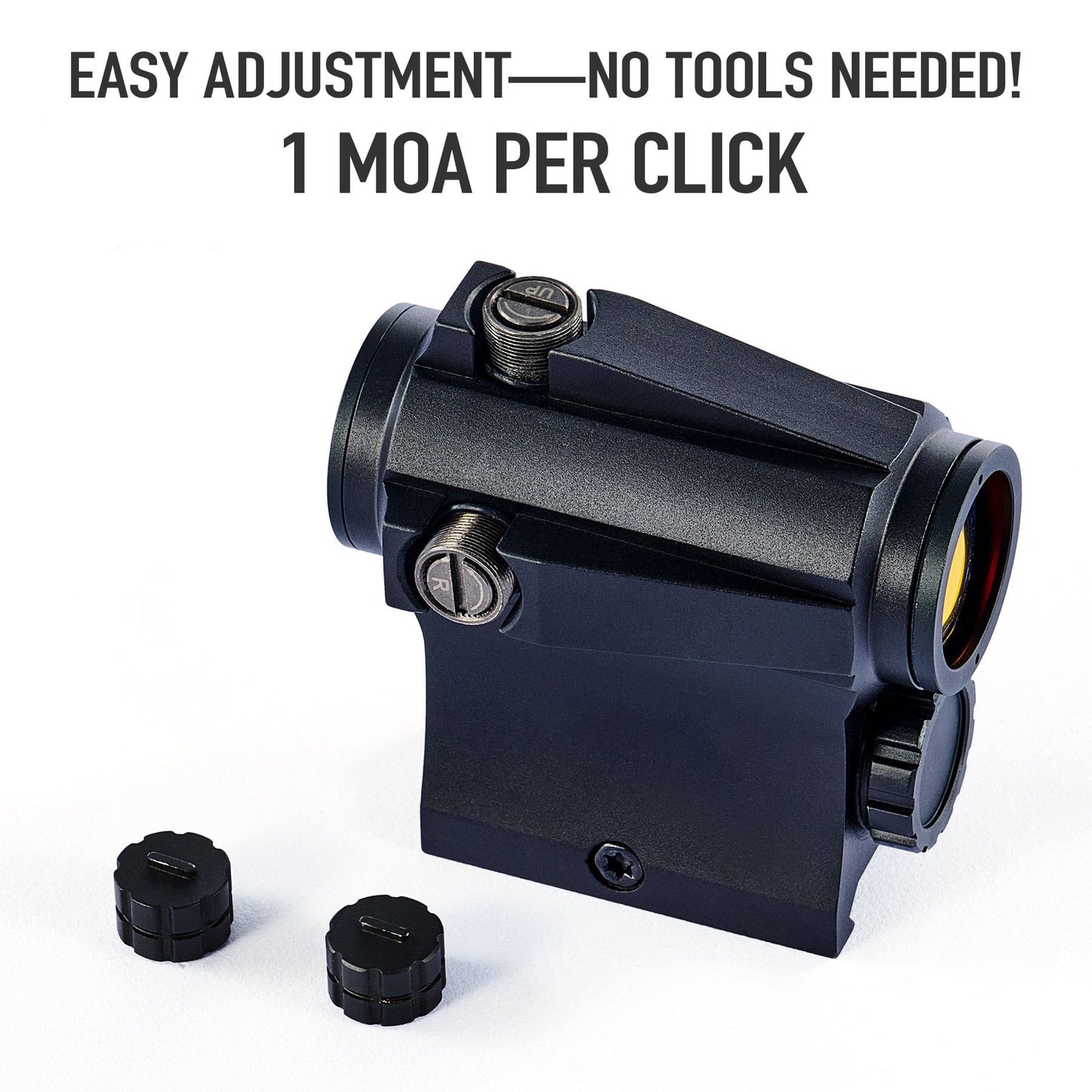 1x20 Reflex Sight Rifle Scope with 8 Brightness Levels, 3MOA