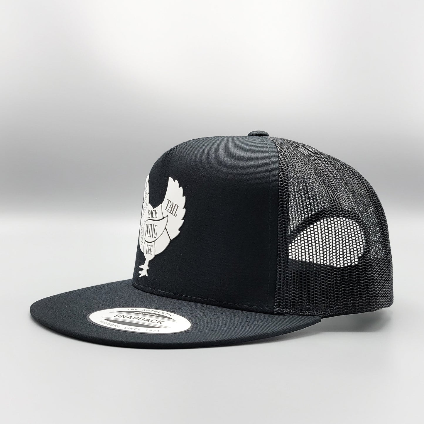 Cuts of Chicken Chef BBQ Trucker Hat