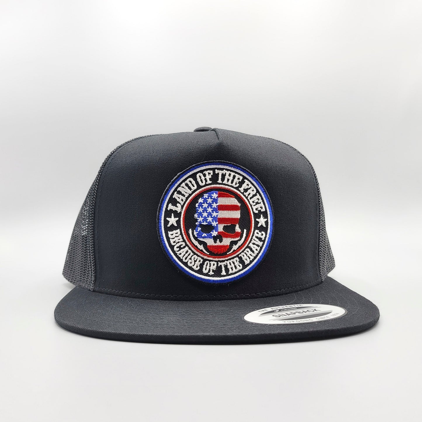 Land of the Free Patriotic Trucker Hat