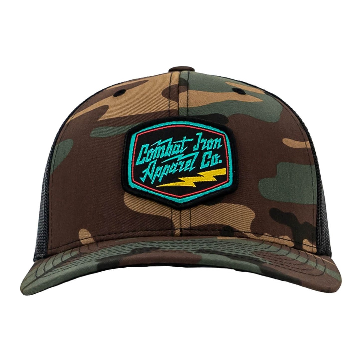 RETRO BRANDED COMBAT IRON PATCH SNAPBACK