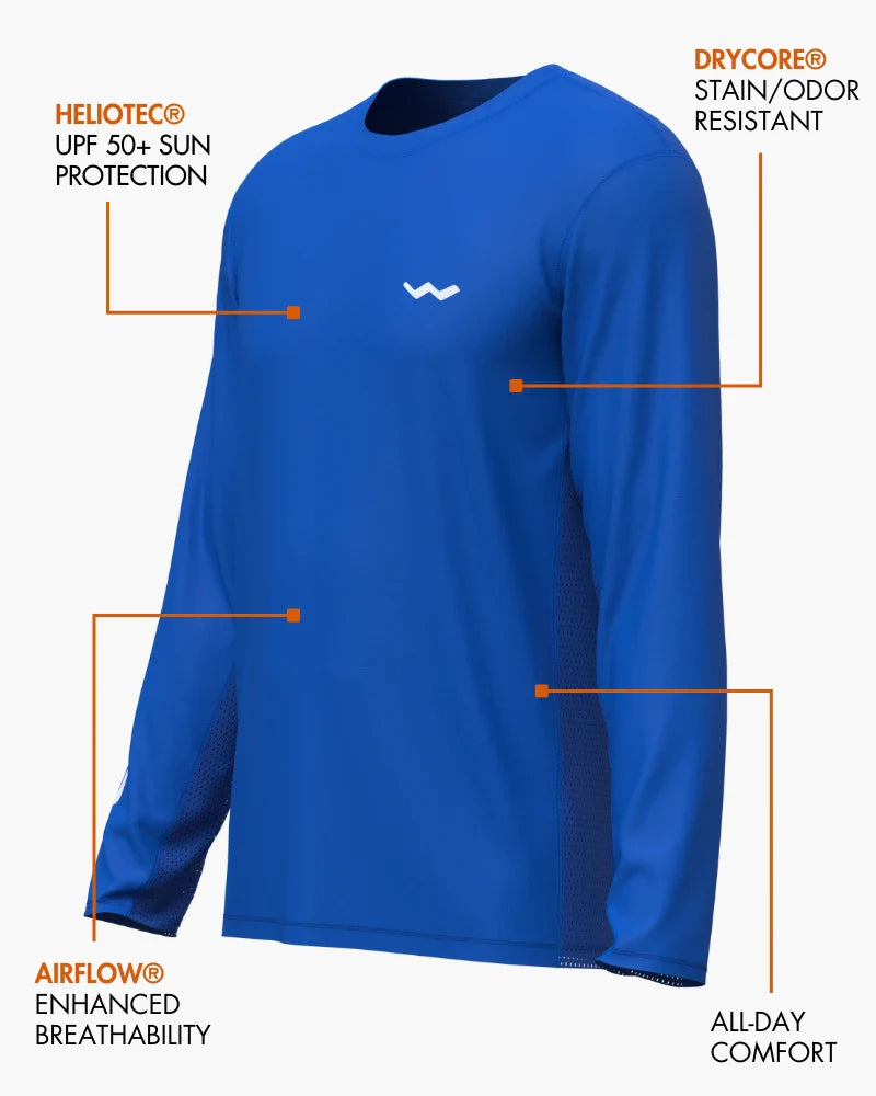 HELIOS Long Sleeve Fishing Shirt