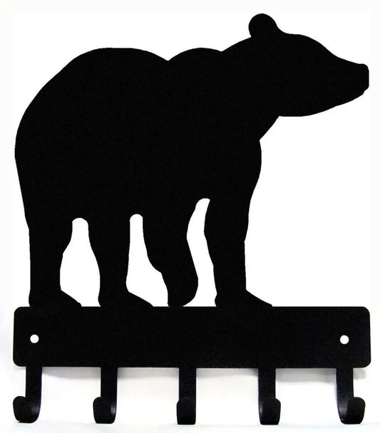 Bear #01 Key Rack with 5 Hooks