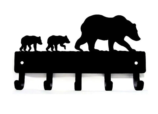 Bear & Cubs Key Rack Holder