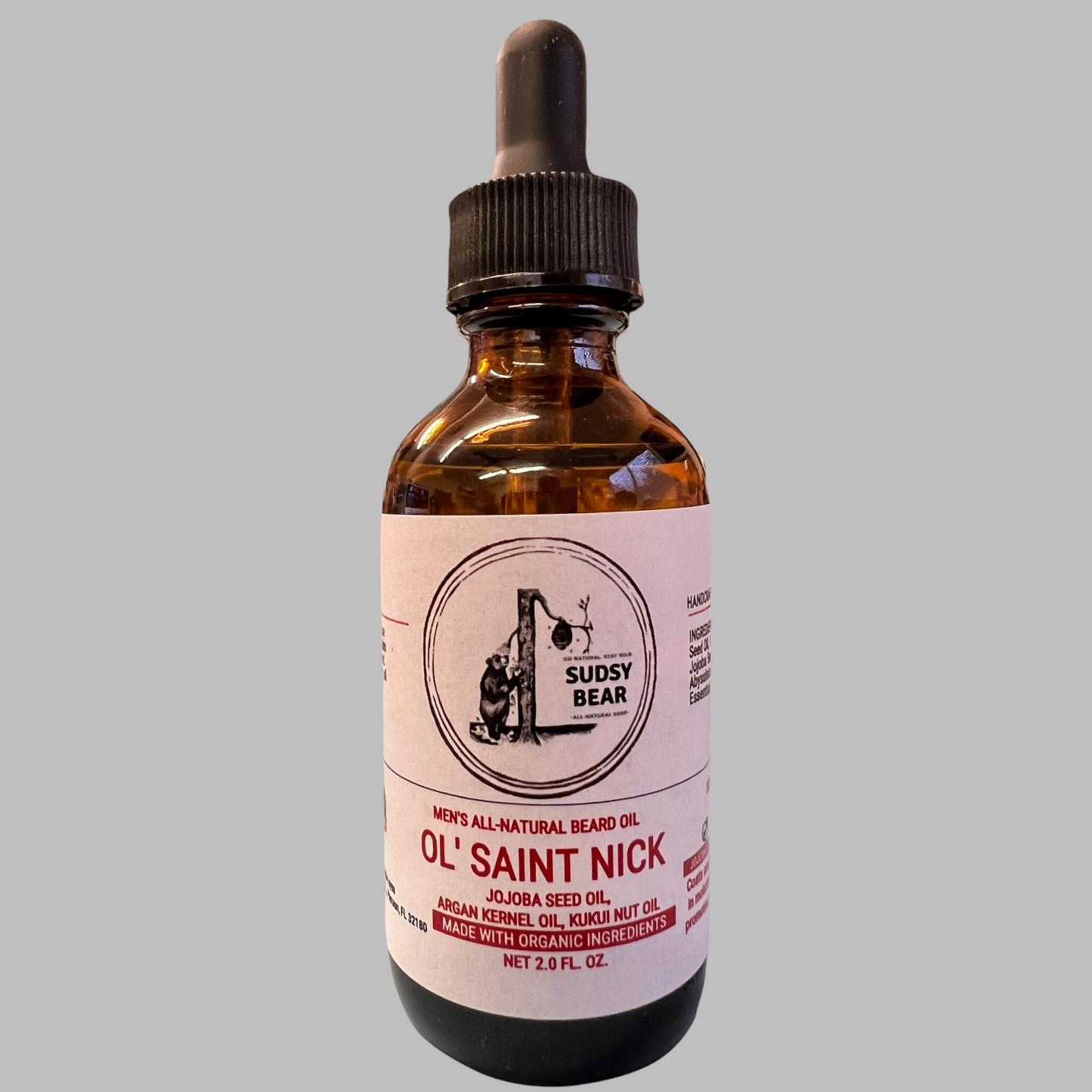 Ol' Saint Nick Organic Beard Oil