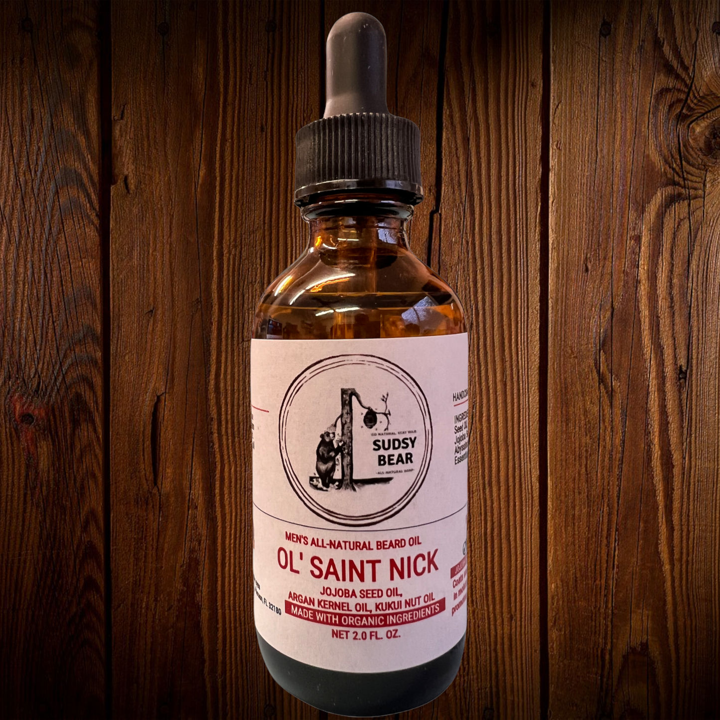 Ol' Saint Nick Organic Beard Oil