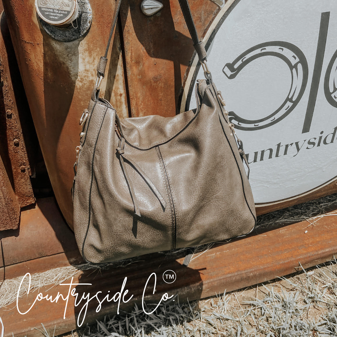 Belmont Leather Hobo Purse