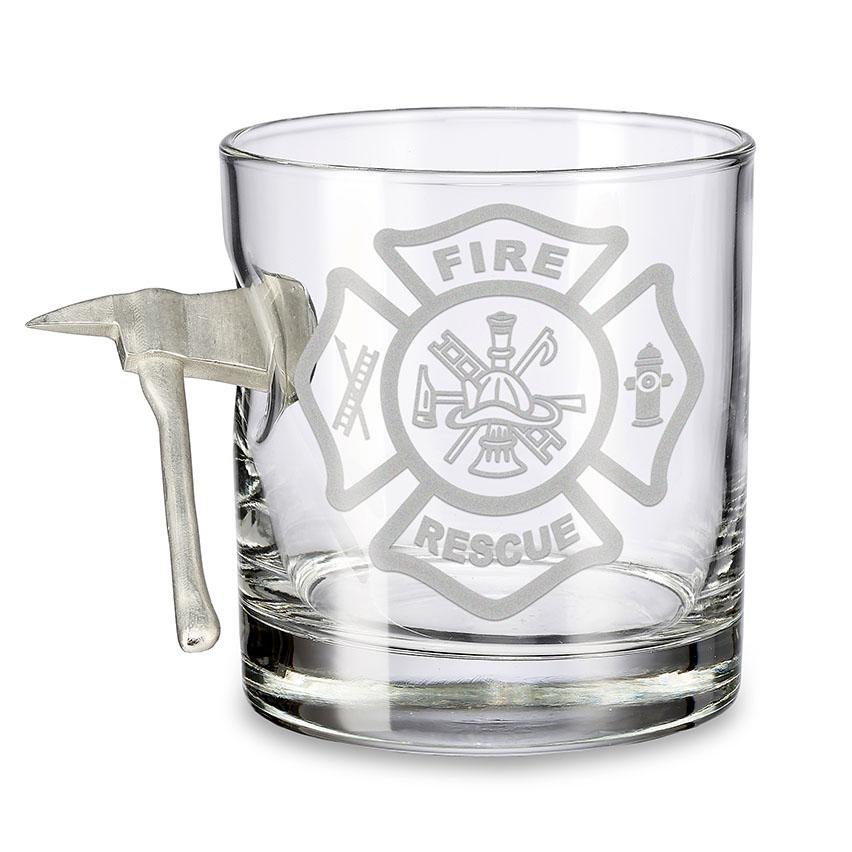 BenShot Fire Axe Glass - Maltese Cross