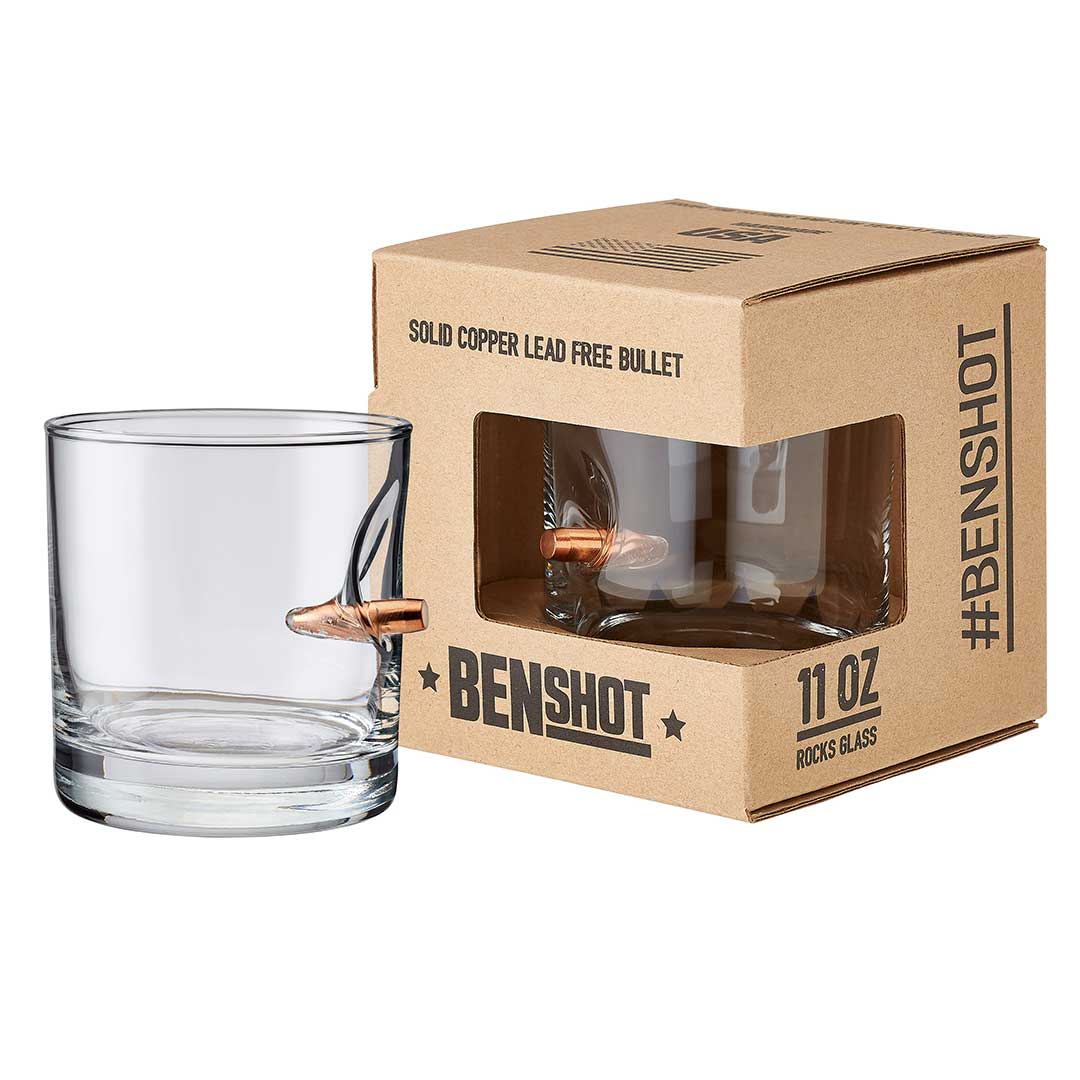 BenShot Rocks Glass - 11oz