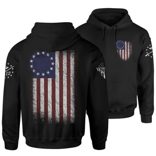 Betsy Ross Flag Hoodie