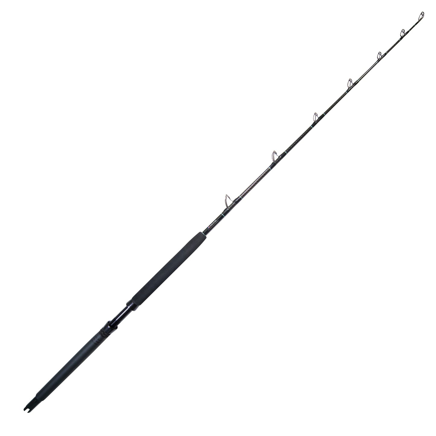 BlacktipH 30-50lb Standup Fishing Rod in Carbon Fiber Wrap