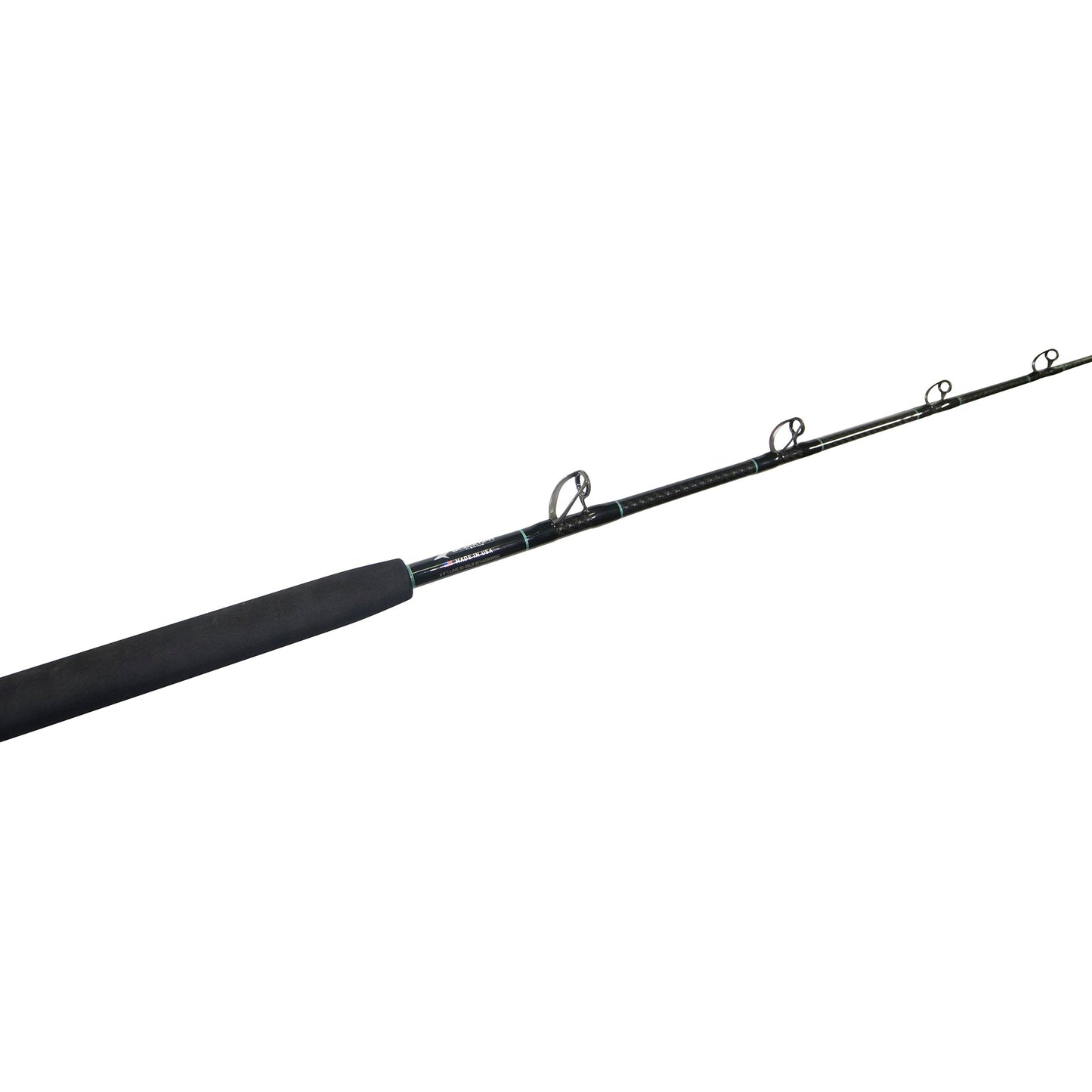 BlacktipH 30-50lb Standup Fishing Rod in Carbon Fiber Wrap