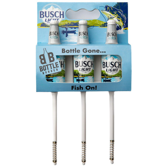 Busch Light Bottle Bobbers Limited Edition- 3 Pack - Best Seller