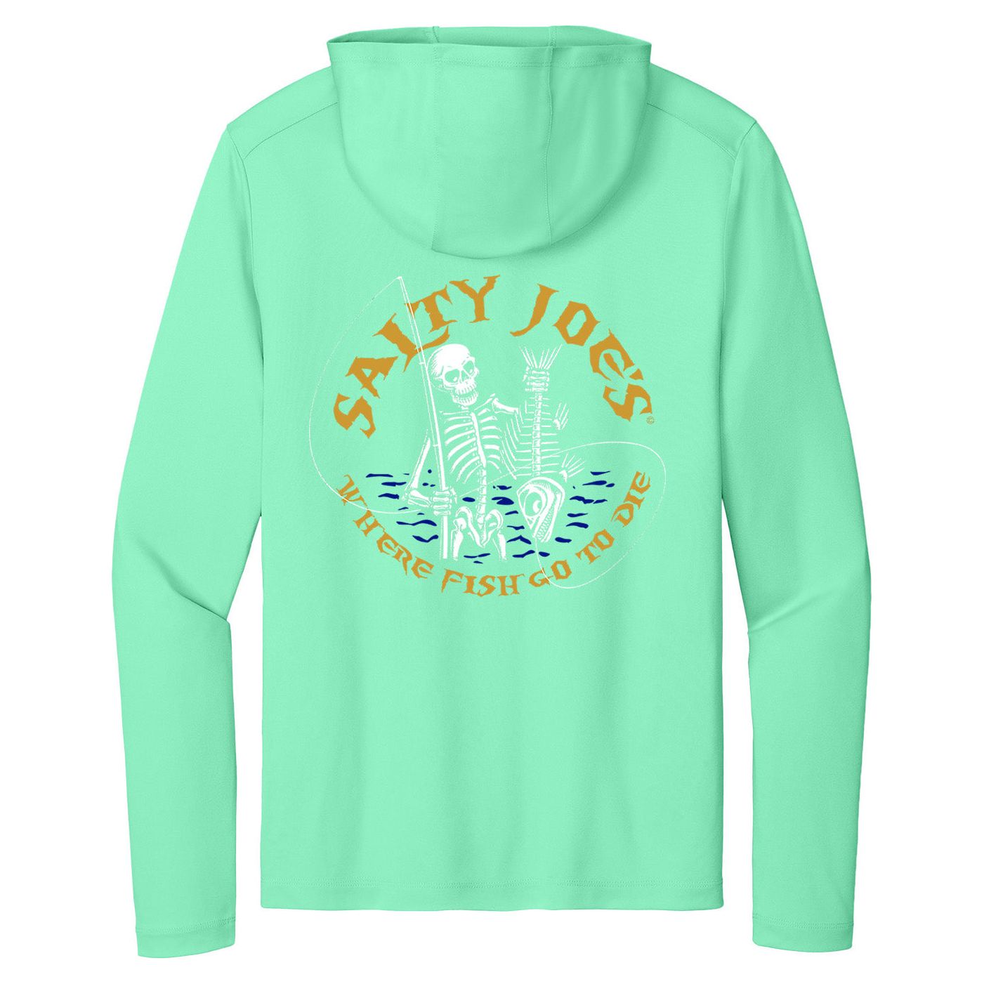 Salty Joe's Fishin' Bones Hooded Sun Shirt