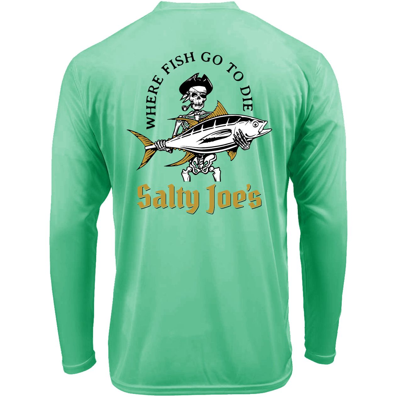 Salty Joe's Ol' Angler Long Sleeve Sun Shirt