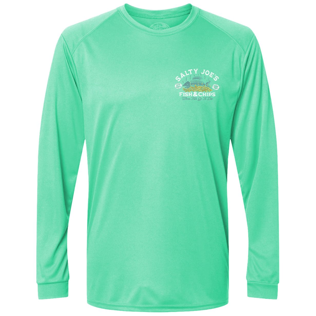 Salty Joe's Fish & Chips Long Sleeve Sun Shirt