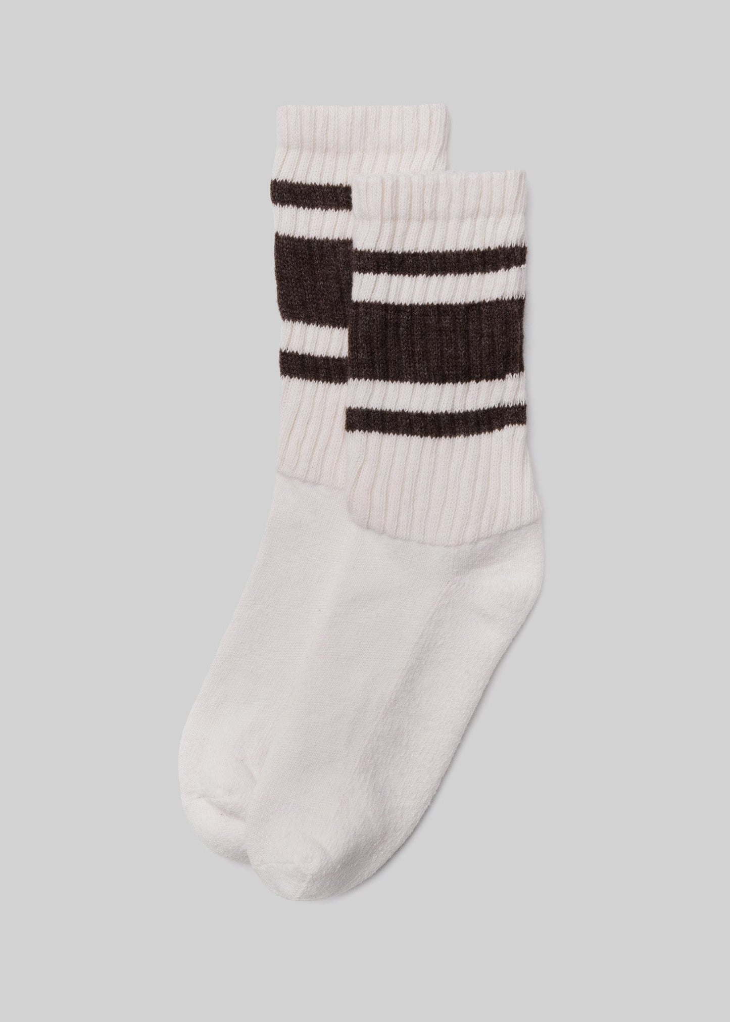 The Heathered Mono Stripe