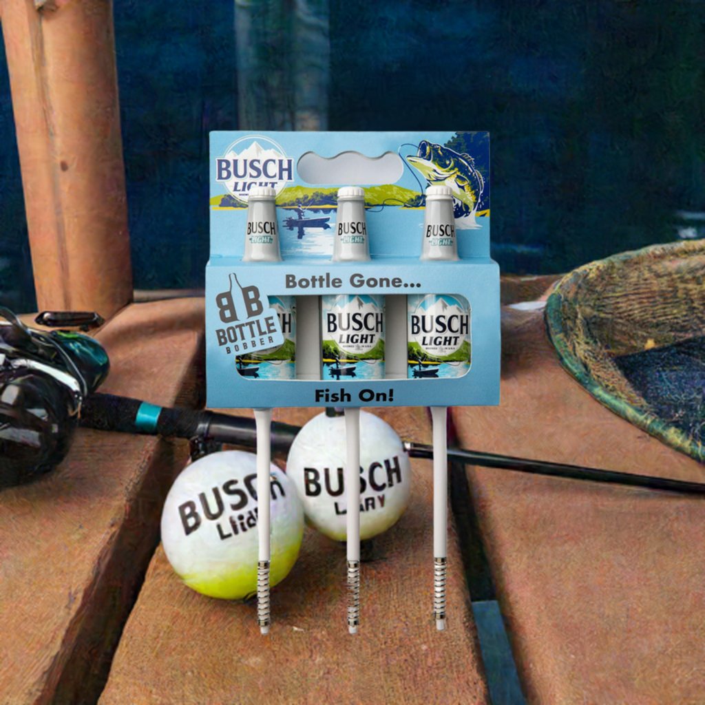 3 Pack - Busch Light Fishing Bobbers Limited Edition