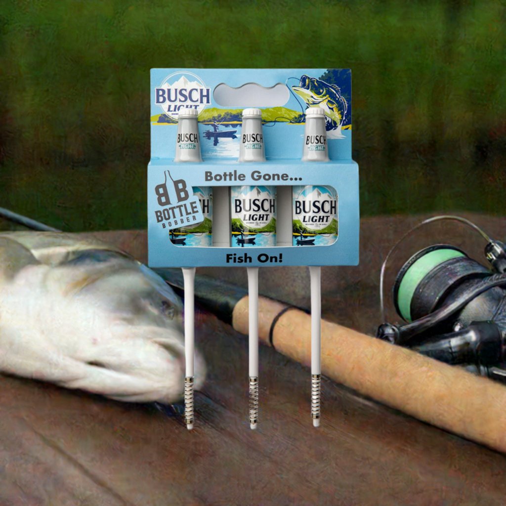 3 Pack - Busch Light Fishing Bobbers Limited Edition