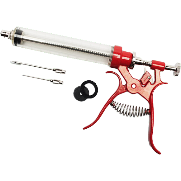 Butcher BBQ Gourmet Pistol Grip Injector